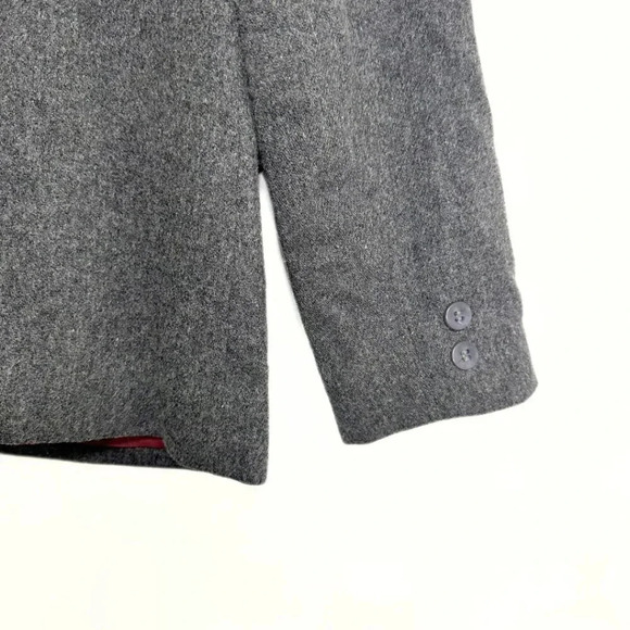 Collegetown Vintage Women’s Wool Blazer Size Small Gray Union Made USA - Picture 9 of 9